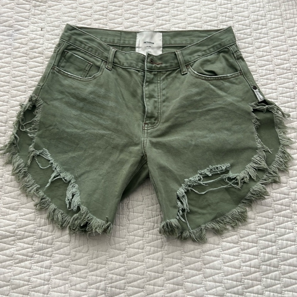 One Teaspoon Denim Shorts
